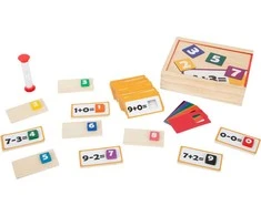 SMALL FOOT mokomasis žaidimas medinė dėlionė MATEMATIKA