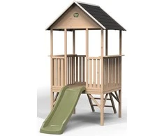 EXIT Panorama 300 wooden playhouse with slide