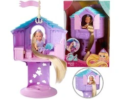MGA Rinkinio bokštas ir lėlės Simba Evi Love Rapunzel, 1 vnt.