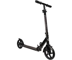Evo Dwukołowa Paspirtukas Miejska Flexi Max 200 Juoda ze Stopką i Paskiem Do 100 kg 8+