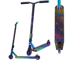 Triukinis paspirtukas EVO Neo-Frenzy, 6+m., neoninės spalvos