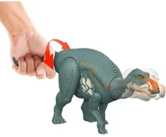 Mattel Dinozauro Maiasaura Juros periodo pasaulio atgimimas Wild riaumojimo garsas 31,5 cm figūrėlė