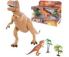 *SMILY DINOSAUR ST. garsas, 25 cm, tiranozauras