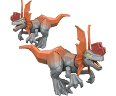 Dinozauro figurėlė Jurassic World Mayhem Mix-Ups 2 in 1 Dilophosaurus