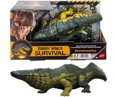 Mattel Figūrėlė Interaktywna Dinozaur Jurassic World Survival Stomatosuchus Dźwięk Światło