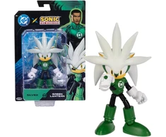 Jakks Pacific Figūrėlė Sonic The Hedgehog Sidabrinis x Zielona Latarnia Crossover 14 cm