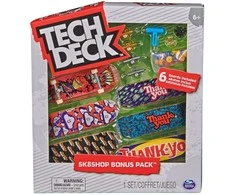 Fingerboard Rinkinys Deskorolek 6PackThank You Bonus Sk8shop + Priedai Tech Deck