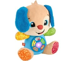 Fisher Price Interaktyvus talismanas šuniukas moksleivis (lenk./angl./cz/sl./hu)