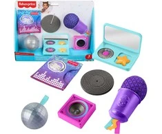 Fisher Price Little DJ dovanų rinkinys sensoriniams žaislams kūdikiams