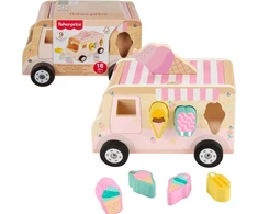 Mattel „Fisher Price“ medinis ledų formų rūšiuoklis
