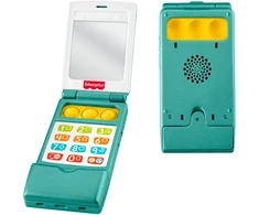 Mattel Fisher-Price „Ucz się i śmiej!” Edukacyjny Interaktyvus telefonik su klapką