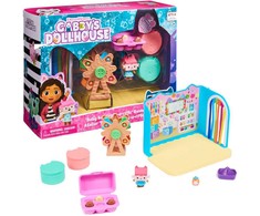 Gabi's Cat House Pokój meniškas namų rinkinys Karuselė figūrėlė Kartoninė dėžutė + priedai ir staigmenos