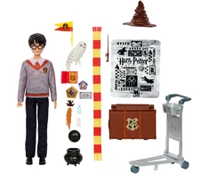 Harry Potter Peron 9 3/4 rinkinys lėlė + priedai