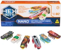 „Hex Bots Nano 6“ miniatiūrinių robotų figūrėlių rinkinys