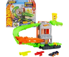 Mattel HW Krokodyl - atak na pizzerię komplektas JHL93