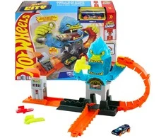 Mattel Hot Wheels City tor automobilinis Alkanas Goryl Gorilla Slam tor + pojazd