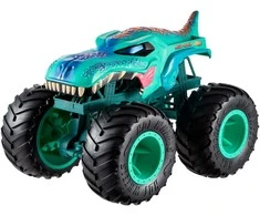 „Hot Wheels“ trasa „Monster Trucks“ su spyruoklėmis Mega Wrex 31 cm