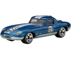 Jaguar „Hot Wheels“ trasa „National Icons“ automobiliams, 7 cm