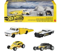 Hot Wheels Premium 4 transporto priemonių rinkinys Mooneyes