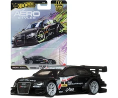Mattel Hot Wheels Premium Kultowe Auta Aero Styles juoda Audi A4 su 2008 roku 1:64