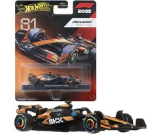 Mattel HOT WHEELS PREMIUM F1 McLaren Oscar Piastri bolidas 81 (JKD81)