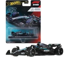 Hot Wheels Premium Formulės 1 lenktyninis automobilis 2025 Mercedes-Benz F1 George Russell #63