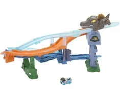 Hot Wheels „Racer Verse Jurassic World“ jūros dinozaurų gaudynių žaidimas