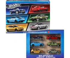 Mattel HOT WHEELS šešių europietiškų automodeliukų rinkinys (JBY79)