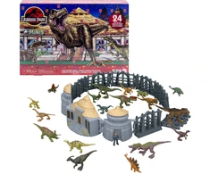 Mattel Jurassic Park Minis Kalendarz Adwentowy Park Jurajski Wyspa Dinozaurów 24 elementy