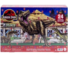 Advento kalendorius su dinozaurų figūrėlėmis „Mattel Jurassic World Minis“