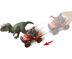 Jurassic World Dinozaur i Važiuoklė Terenowy su Chwytakiem Rinkinys su Figurkami