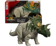 Mattel WORLD Juros periodo pasaulio atgimimo Spiclypeus dinozauro figūrėlė 30 cm Sound