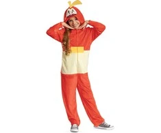 Karnavalinis kostiumas Pokemon Fuecoco kostiumas oranžinis maskuoklis 127-136 cm (7-8 metai) Kigurumi