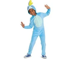 Karnavalinis kostiumas Pokemon Sobble kostiumas mėlynas maskuoklis 126-136 cm (7-8 metai) Kigurumi
