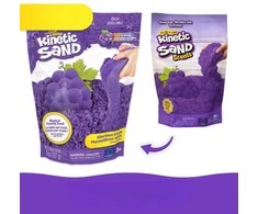 Spin Master KINETINIS SMĖLIS, PURPURINIS, KVAPINIS VYNUOGĖS, KINETINIS SMĖLIS 228 G