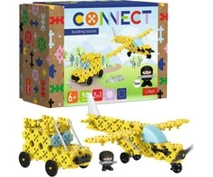 Prijunkite 2in1 blokus Jeep Plane Awionetka Trefl