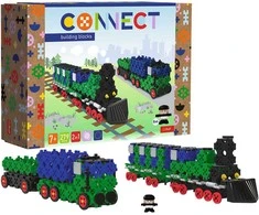 TREFL 61976 Klocki Connect 2in1 - Traukinys / Sunkvežimis su priekaba