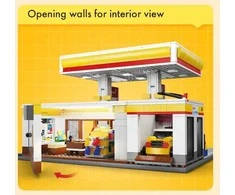CaDA statybiniai blokai „Shell“ degalinės pastatas, 1309 dienos, C66026W
