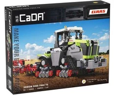 CaDA statybiniai blokai Didelis žemės ūkio traktorius CLAAS XERION 5000 TRAC TS Važiuoklė 1336 dalys