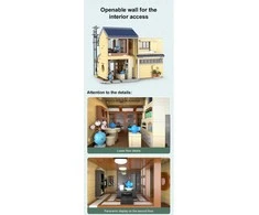 CaDA Building Blocks Japanese Tea Shop Building 1200 dalys