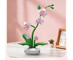 Klocki Konstrukcyjne CaDA komplektas Kwiaty Orchidea w doniczce 25 cm C59028W 237 dalys