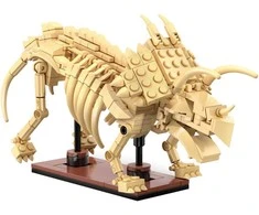 CaDA statybinių kaladėlių dinozaurų fosilijų dinozauro skeleto rinkinys: Triceratops 272 dalys
