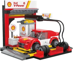 Klocki Konstrukcyjne Cada Konstrukcja Shell Stacja Rozładunkowa 237 dalys C66035W
