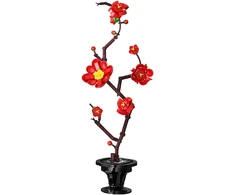 Konstruktoriaus kaladėlės CaDA Gėlės gėlių rinkinys Silk Blossom 40 cm C59034W 305 elementai