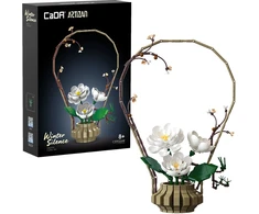 CaDA Statybiniai kaladėlės Gėlės Gėlių menas Žiemos tyla 49,6 cm C59026W 1001 dienos