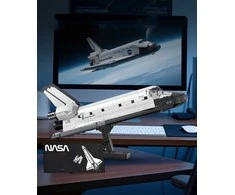 „CaDA Master NASA“ konstruktoriaus kaladėlės, erdvėlaivio „Discovery Space Shuttle“ modelis, 1827 detalės