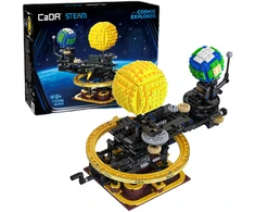 Konstrukciniai kaladėlės CaDA Master Saulės sistema Saulė Planeta Žemė Mėnulis Solar System Kosmosas 651 elementas C71009W