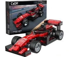 CaDA Raudon statybiniai blokai Triumph Legend City Car 123 vnt