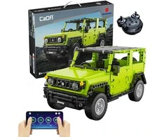 CaDA Statybiniai blokai Automobilis 32 cm Suzuki Jimny visureigis nuotoliniu valdymu RC 579 dalys