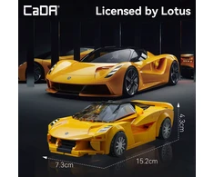 Konstruktoriaus kaladėlės CaDA Sportinis automobilis Lotus Evija 1:24 276 elementai C55044W